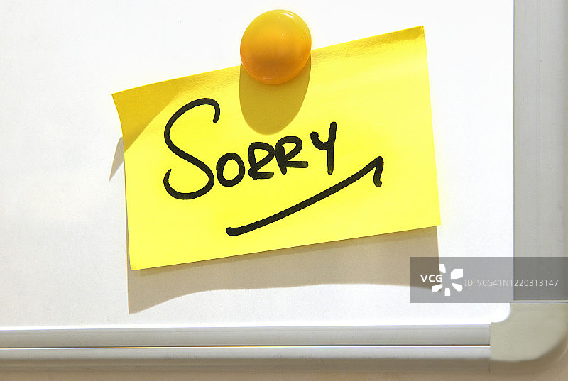 冰箱磁贴与便利贴留言图片素材