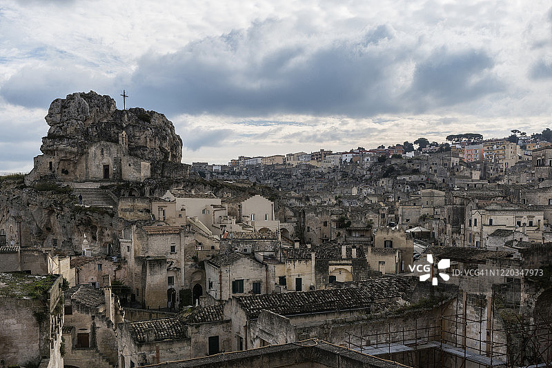 意大利马泰拉伊德里斯圣母玛利亚教堂图片素材