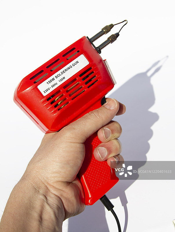 手持电烙铁图片素材