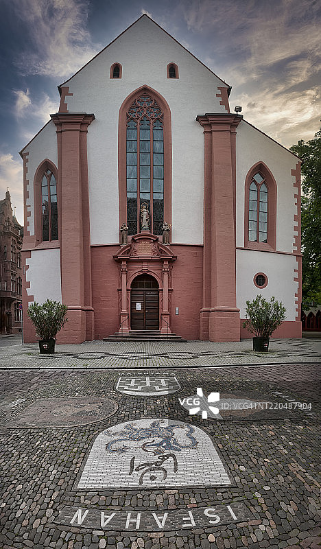 德国弗莱堡圣马丁教堂图片素材