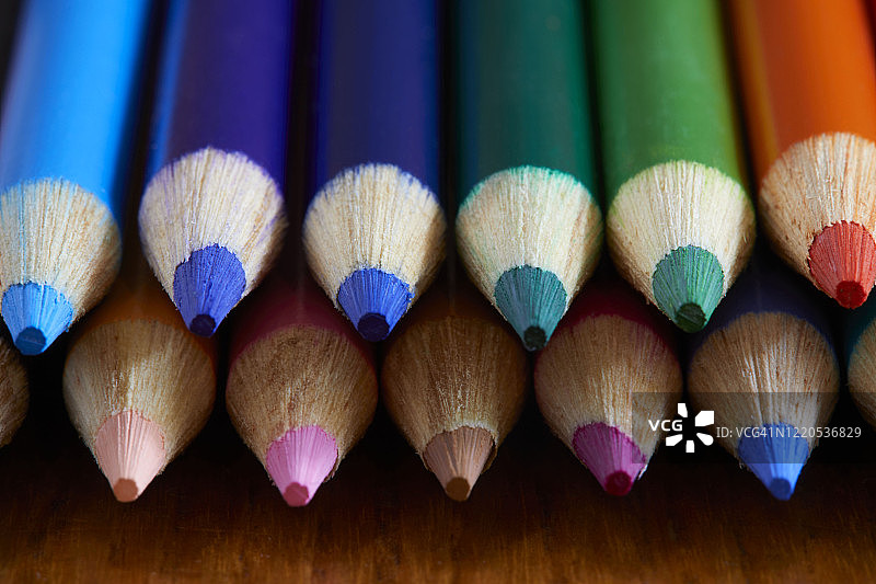 彩色铅笔图片素材