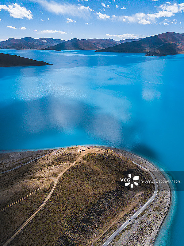 羊卓雍错风光图片素材