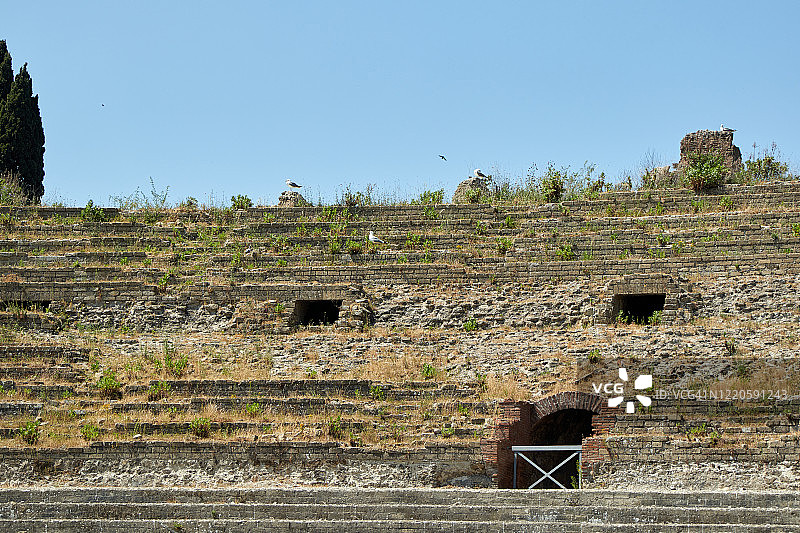 意大利波佐利弗拉维圆形剧场图片素材