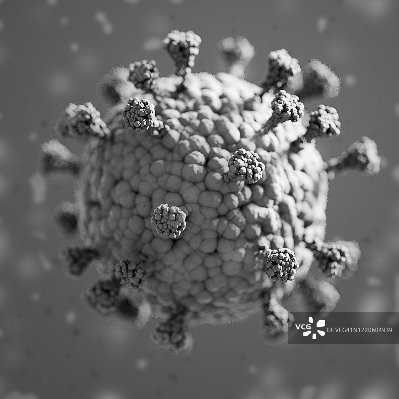 新型冠状病毒图图片素材