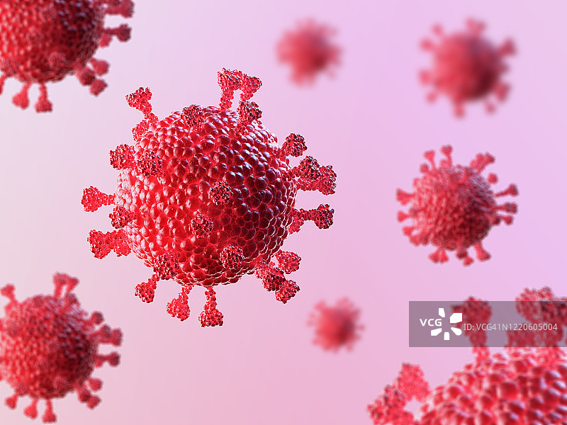 冠状病毒插画图片素材