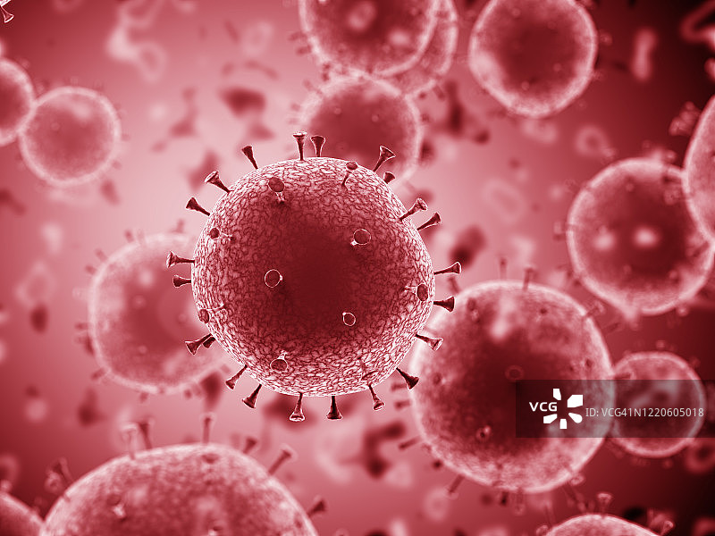 冠状病毒插画图片素材