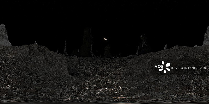 卡利斯托的冰尖图片素材