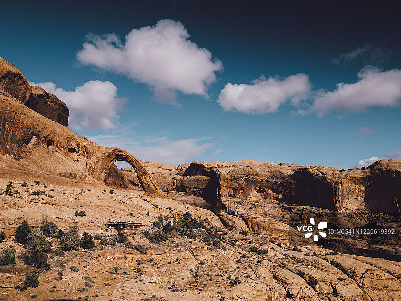 犹他州摩押附近的科罗娜拱门图片素材