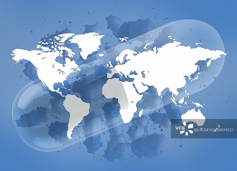 药物滥用流行，图示图片素材