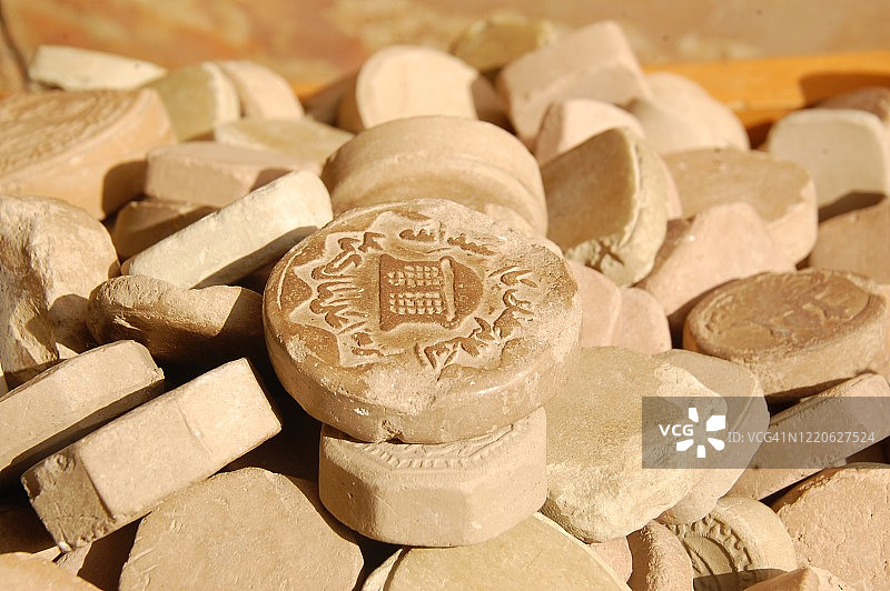 用于在伊斯兰教什叶派清真寺祈祷的Turbah图片素材