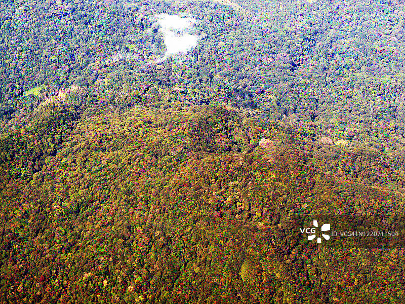 苏门答腊的瑟拉瓦·阿加姆火山图片素材
