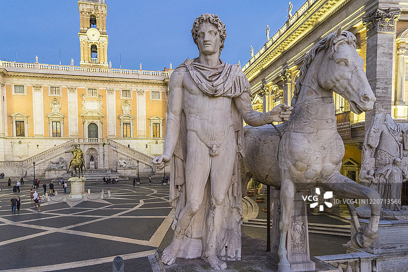 罗马卡比托利欧广场图片素材