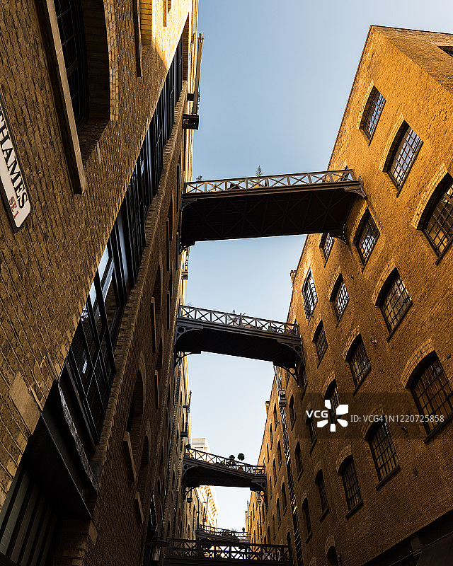 伦敦泰晤士沙德高架步道图片素材