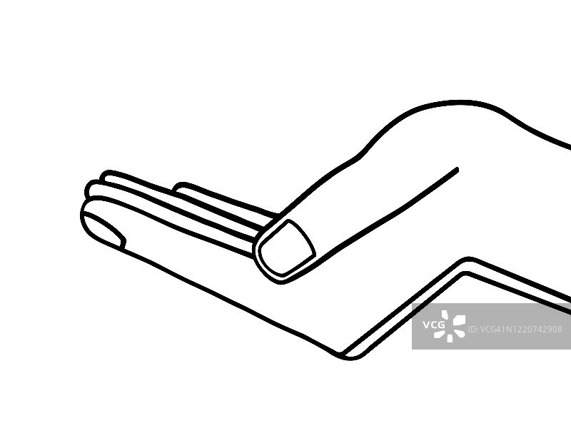 伸出援手概念图片素材