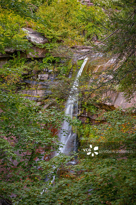 卡特斯基尔瀑布图片素材