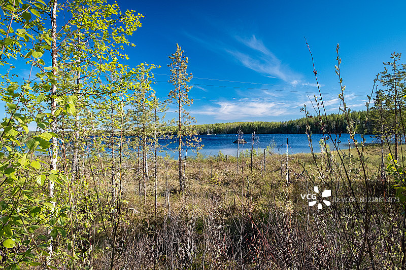 俄罗斯北部摩尔曼斯克州科拉半岛风光图片素材