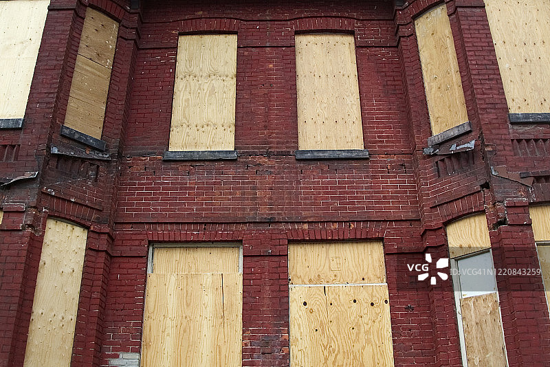 废弃的建筑图片素材