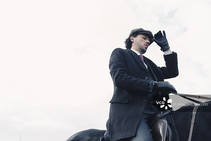 时尚的马术骑马图片素材