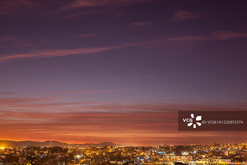 旅行摄影：阿雷基帕日落图片素材