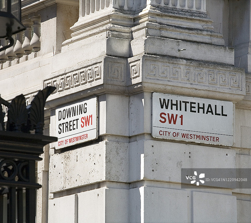 唐宁街和白厅图片素材