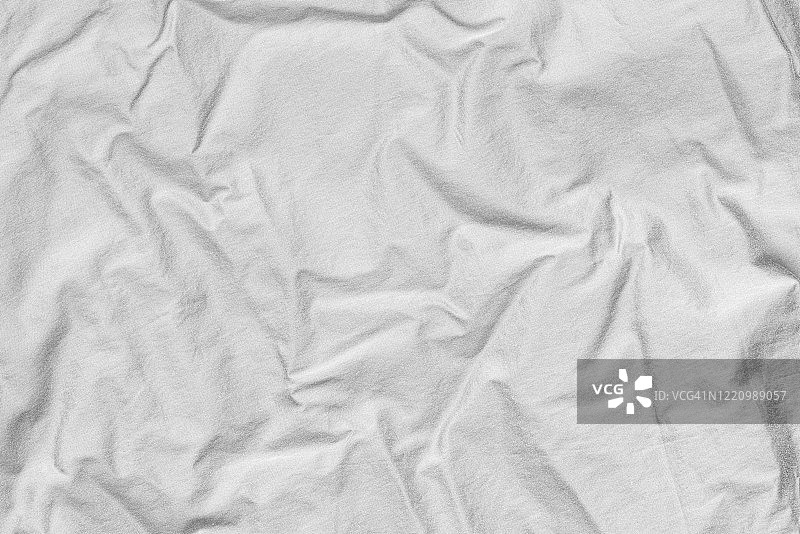 灰色褶皱床单图片素材