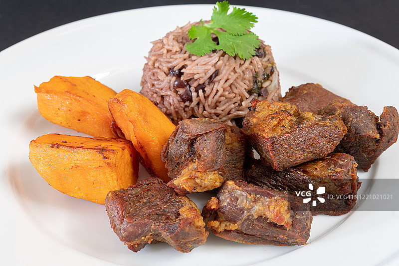 古巴传统克里奥尔美食图片素材