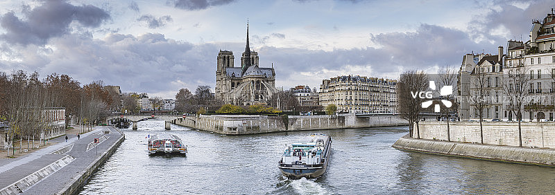 法国巴黎圣母院图片素材