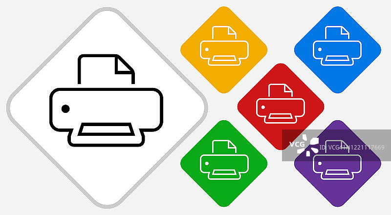 打印机图标图片素材