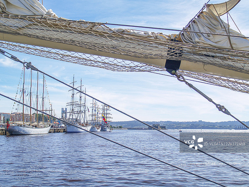 大型帆船图片素材