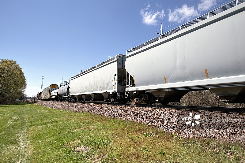 货运列车图片素材