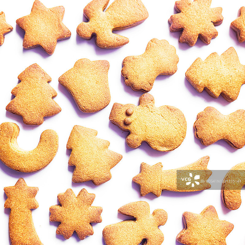 圣诞节黄油饼干15图片素材