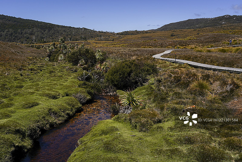 圣克莱尔湖国家公园陆路徒步图片素材