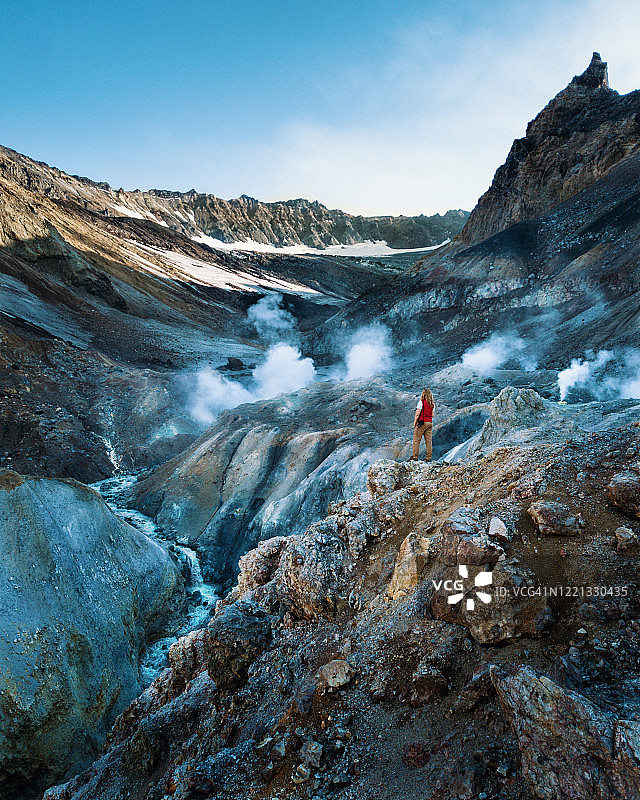 穆特诺夫斯基火山图片素材