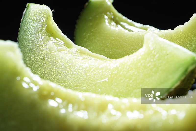 甜瓜特写图片素材