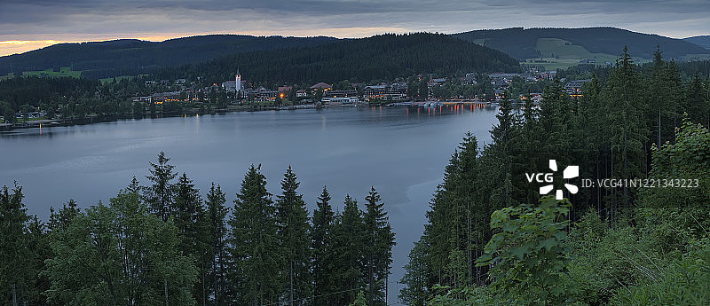 德国黑森林蒂蒂湖图片素材