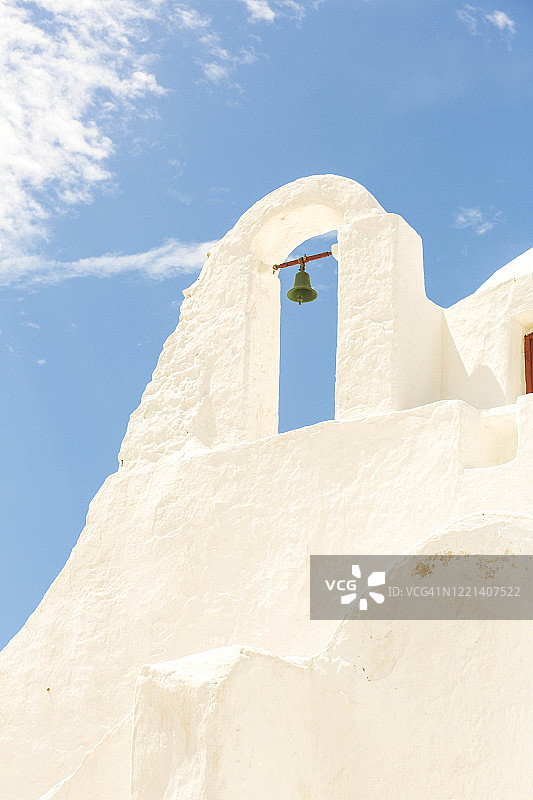 米科诺斯岛建筑图片素材