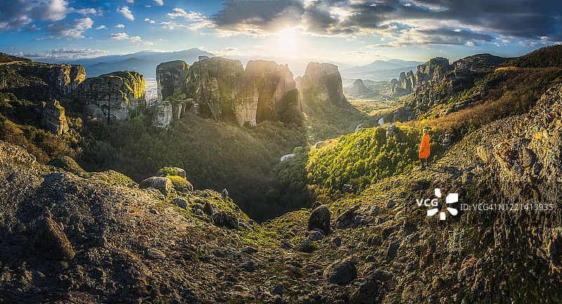 迈泰奥拉全景图片素材