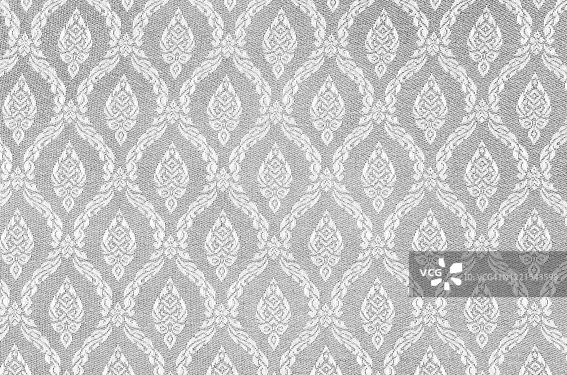 泰国丝绸传统图案特写，纺织纹理背景图片素材