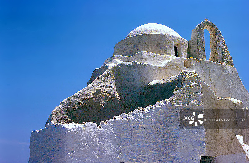 米科诺斯教堂图片素材