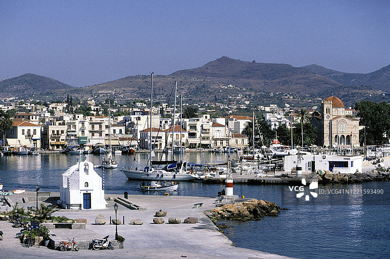 埃伊纳港图片素材