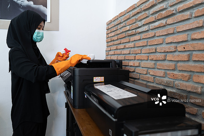 消毒打印机图片素材