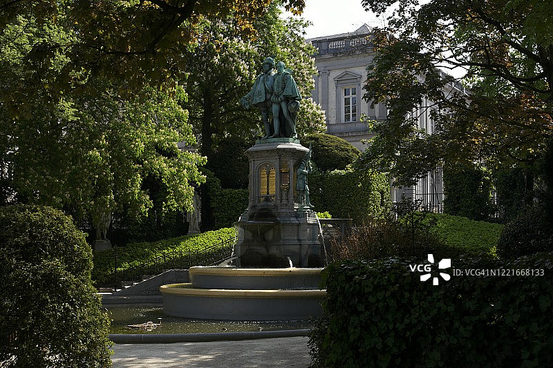 布鲁塞尔新冠疫情图片素材