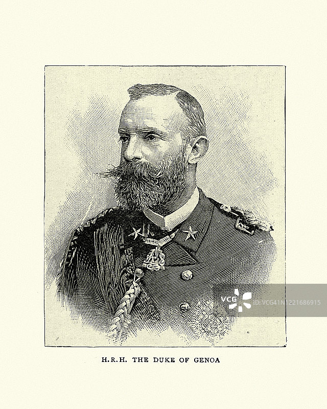 萨伏伊的托马索王子，第二代热那亚公爵图片素材