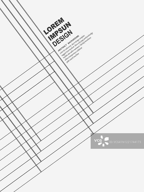 用于华丽背景的极简主义线条设计图片素材