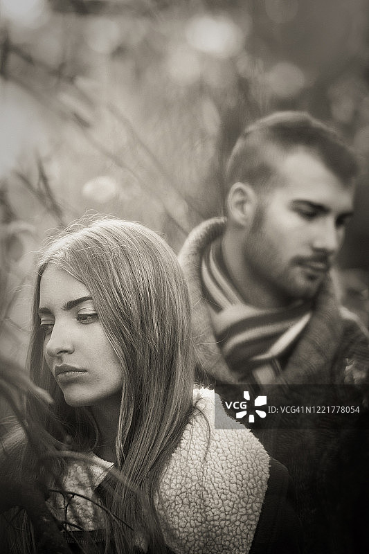 关系困难图片素材