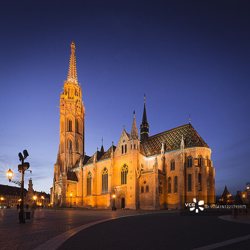 马加什教堂图片素材