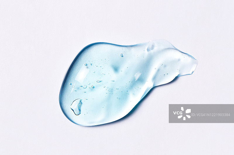 透明凝胶涂抹图片素材