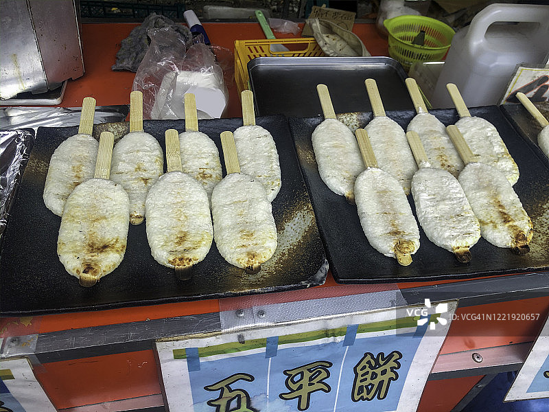 烤鳗鱼串图片素材