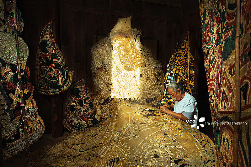 宏伟的影子图片素材