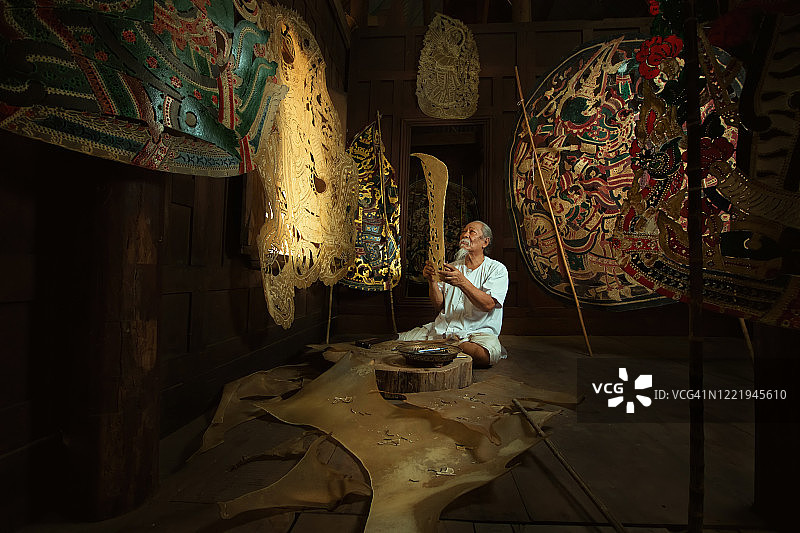 宏伟的影子图片素材